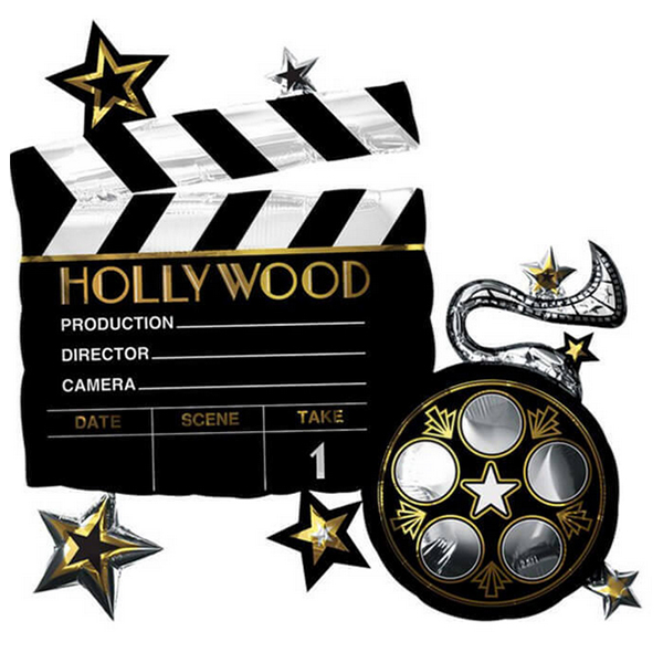 Light Camer Action Supershape Foil Balloons