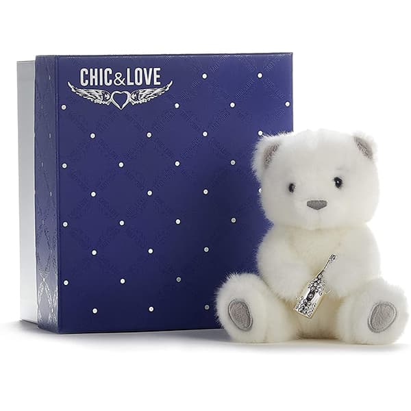 (image for) Bailey Bear Bottle Charm With Crystals From Swarovski