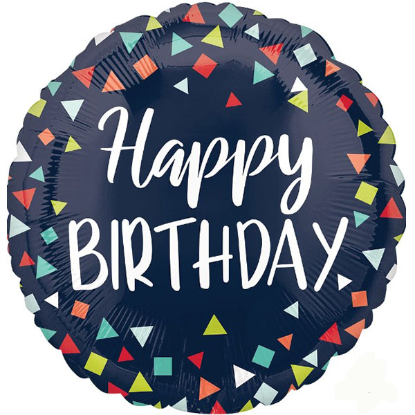 18" Happy Birthday Reason To Celebrate Foil Balloons