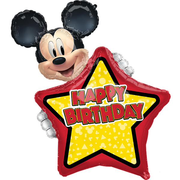 Mickey Mouse Forever Personalized Supershape Foil Balloons