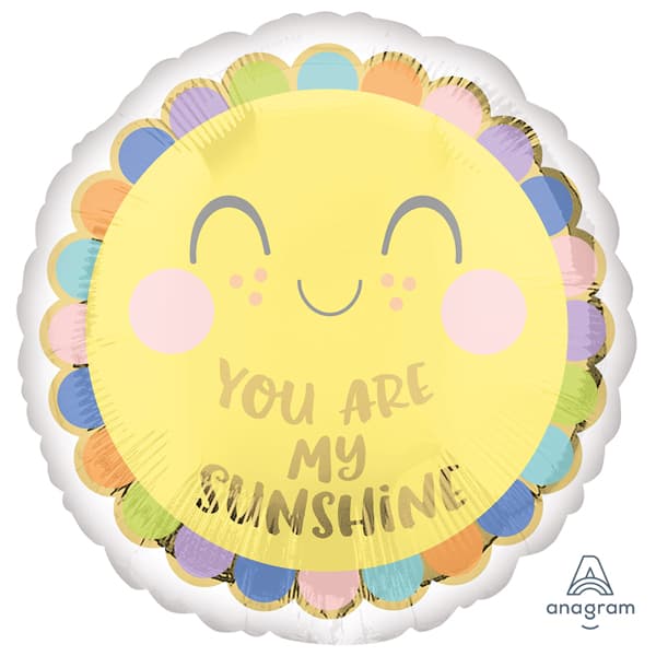18" Sweet Baby Sunshine Foil Balloons