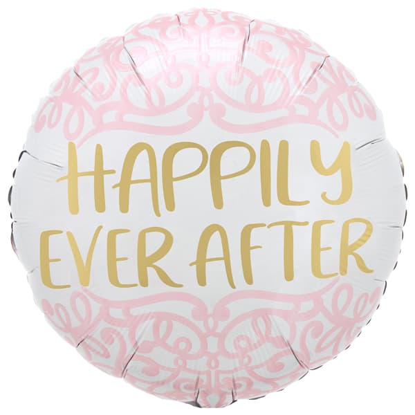 18" Happily Ever After Foil Balloons