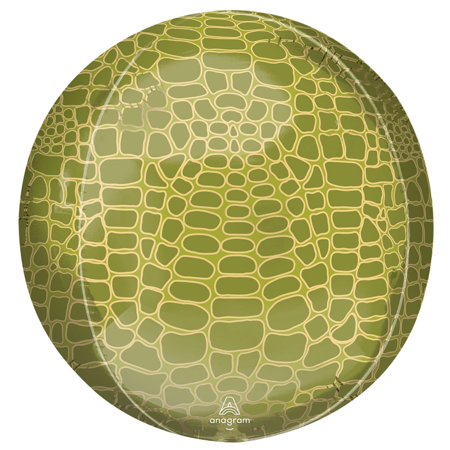 (image for) 15" Alligator Print Orbz Foil Balloons