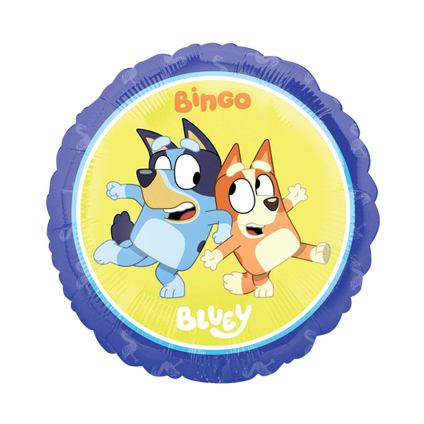 18" Bluey & Bingo Foil Balloons