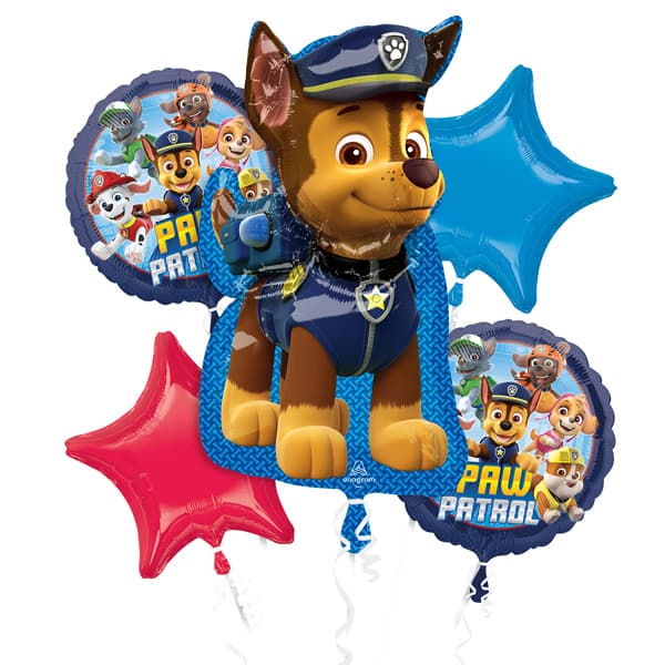(image for) Paw Patrol Foil Balloons Bouquet