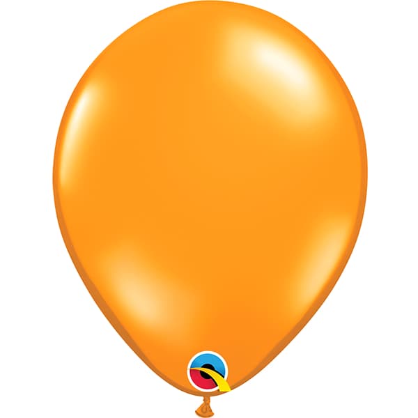 11" Mandarin Orange Latex Balloons 100pk
