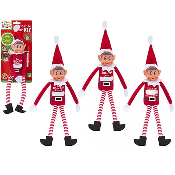 12" Personalised Boy & Girl Elf Doll