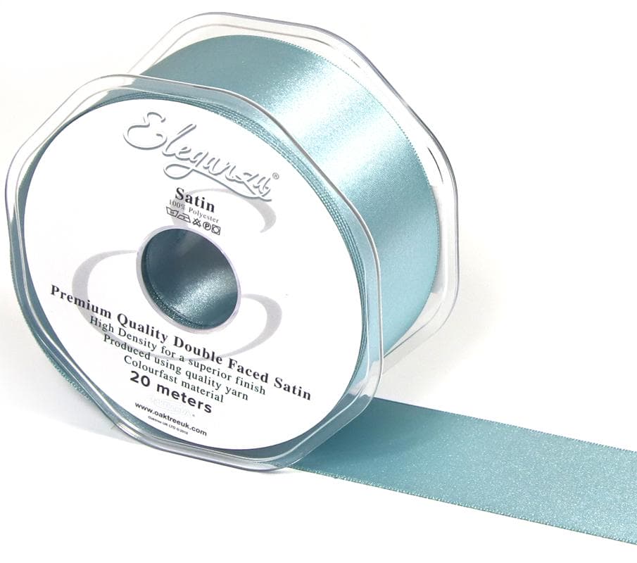 Sea Breeze Double Faced Satin Ribbon 38mm x 20m