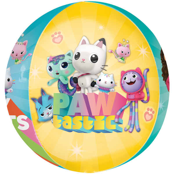 (image for) Gabby's Dollhouse Orbz Foil Balloons