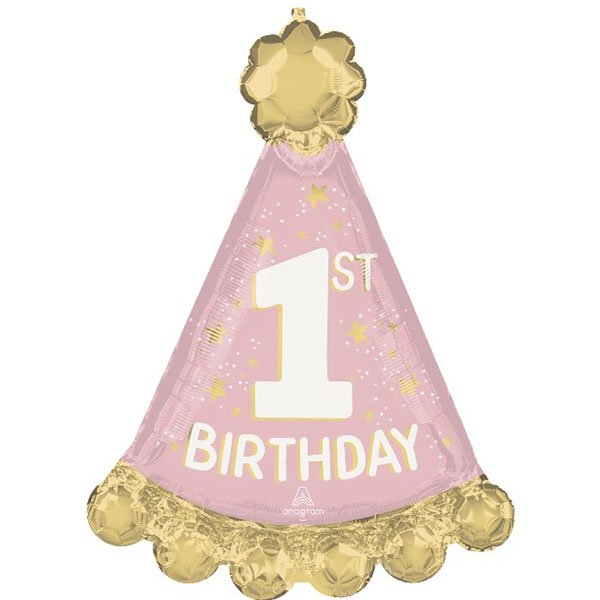 Little Miss Onederful 1st Birthday Supershape Balloons