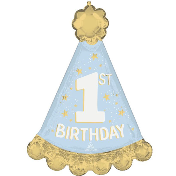 Little Mister Onederful 1st Birthday Supershape Balloons