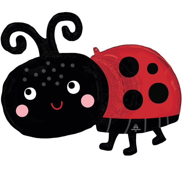 Happy Ladybug Supershape Balloons