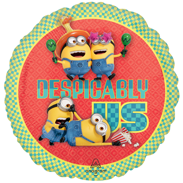 (image for) 18" Despicable Me 4 Foil Balloons