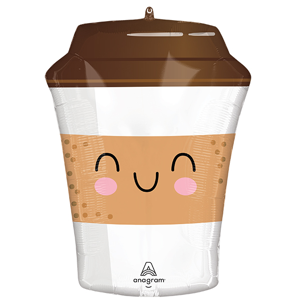 (image for) Sippy Friends Coffee To Go Supershape Foil Balloons