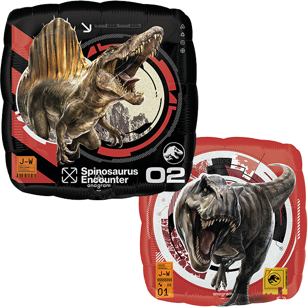 (image for) 18" Jurassic World Rebirth Foil Balloons
