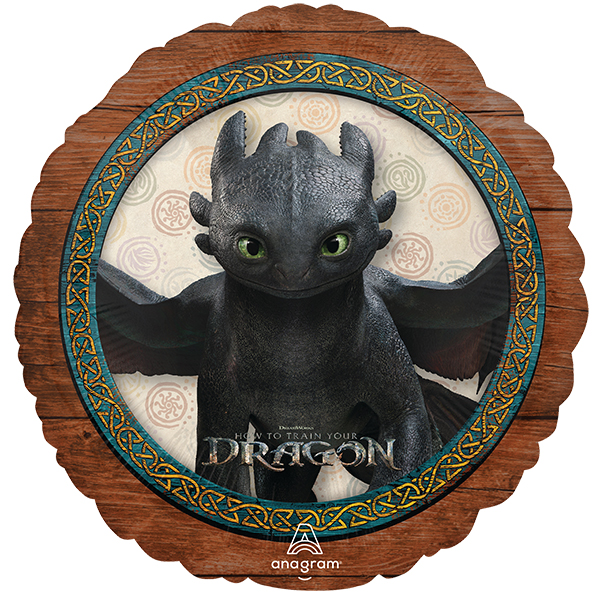 18" How To Train A Dragon Foil Balloons