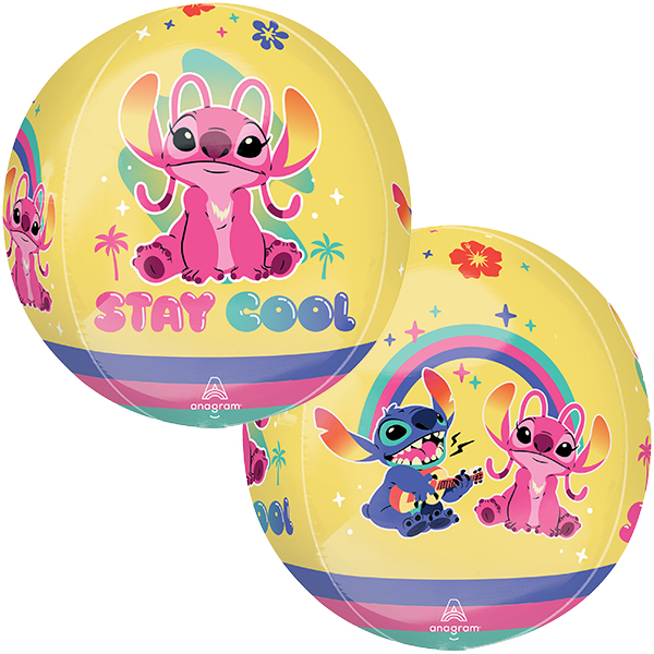 (image for) 15" Disney Lilo And Stitch Orbz Foil Balloons