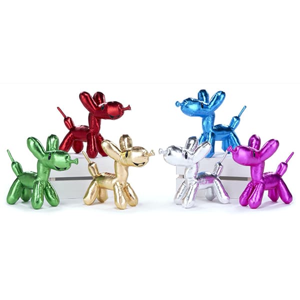 (image for) 13" Metallic Balloon Dogs Soft Toy