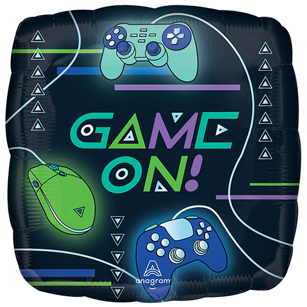 (image for) 28" Game On Jumbo Foil Balloons