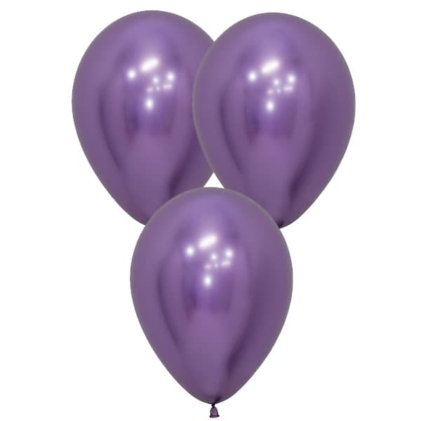 (image for) 5" Reflex Purple Violet Latex Balloons 50pk