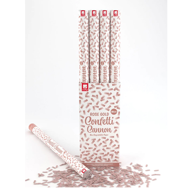 (image for) 80cm Rose Gold Confetti Cannons