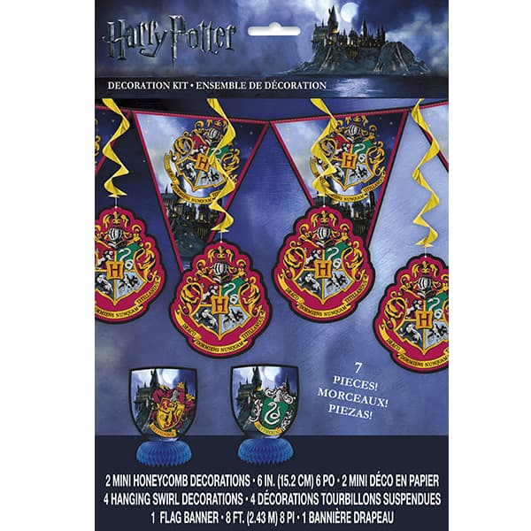 Harry Potter Decoration Kit 7pc