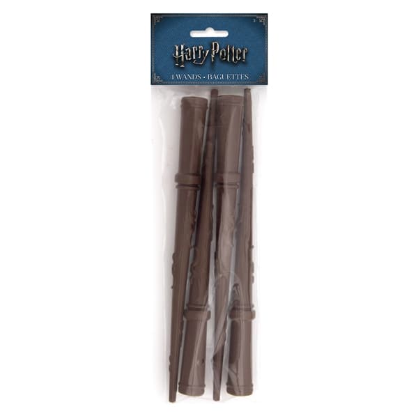 Harry Potter Plastic Wands 4pk