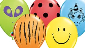 (image for) 5 Inch Printed Latex Balloons