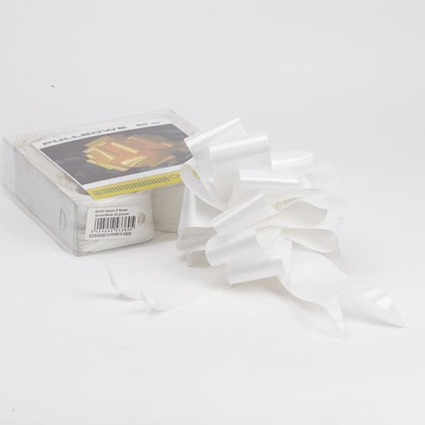 Oasis 2 Inch Snow White Pull Bows x20