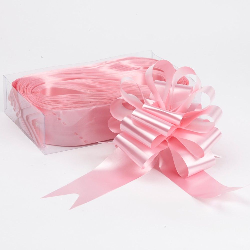 OASIS Baby Pink Pull Bow 20pk