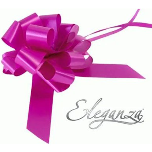 (image for) Eleganza Fuchsia Pink Bows 30pk