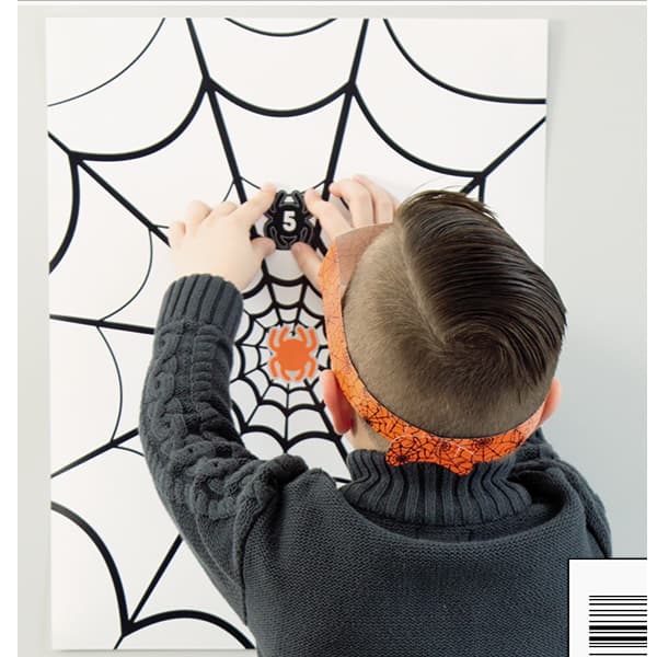 (image for) Pin The Spider Party Game