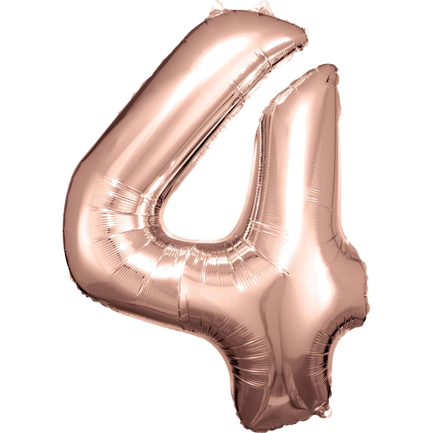 Riethmuller 34" Rose Gold 4 Foil Number Balloons