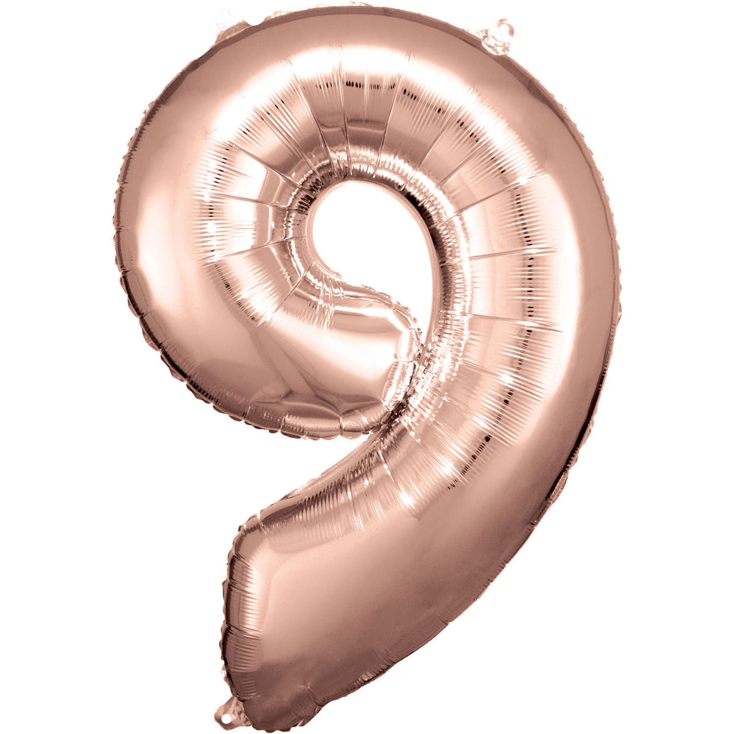Riethmuller 34" Rose Gold 9 Foil Number Balloons
