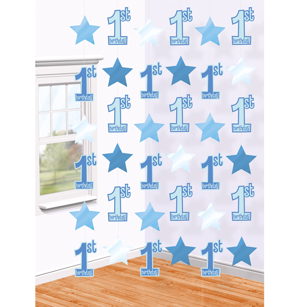 First Birthday Boy String Decoration