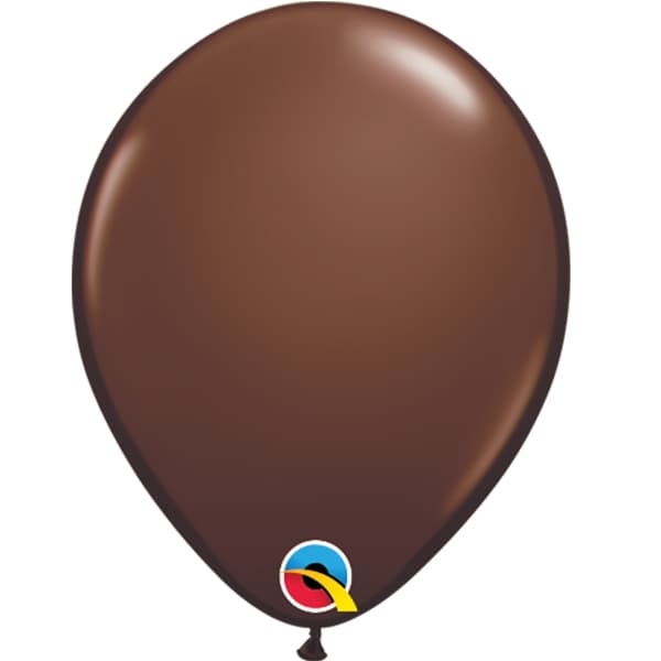 5" Chocolate Brown Latex Balloons 100pk