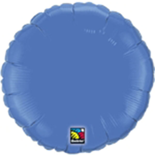 18" Periwinkle Blue Round Foil Balloon