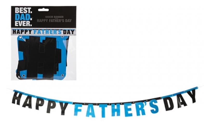 (image for) Happy Fathers Day Banner 180cm