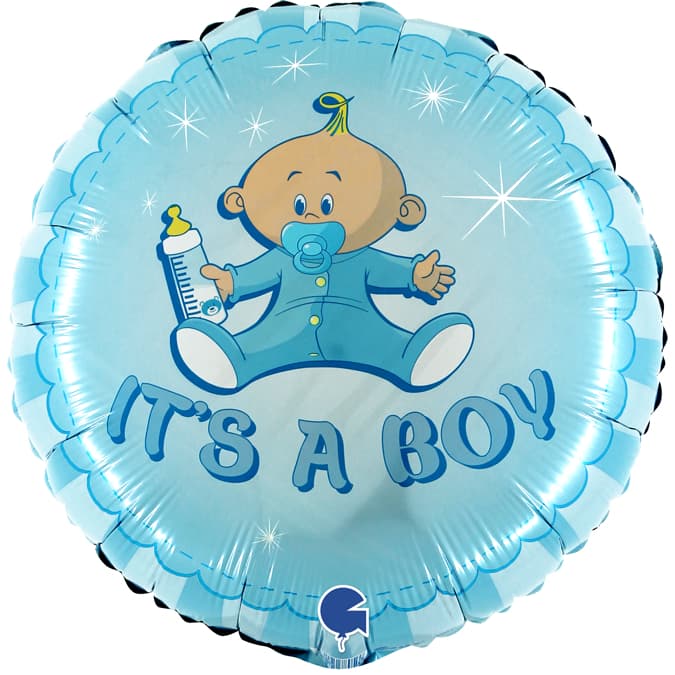 18" It's a Boy Foil Balloons