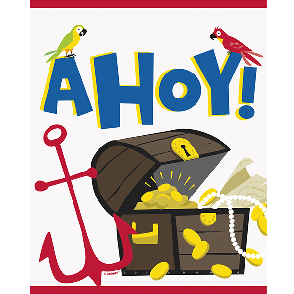 (image for) Ahoy Pirate Party Loot Bags 8pk