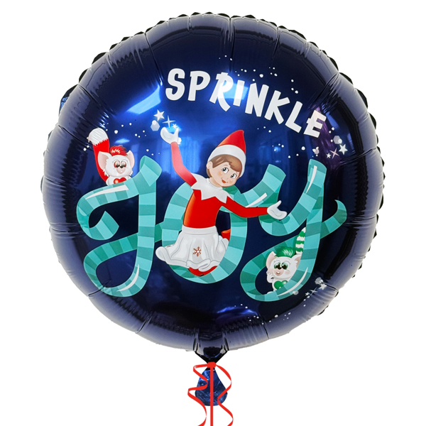 (image for) 18" Official Elf On The Shelf Sprinkle Joy Foil Balloons