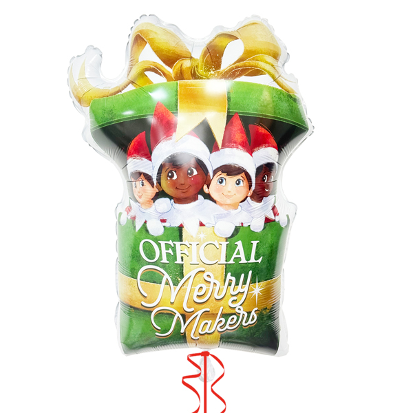 (image for) 29" Elf On The Shelf Official Merry Makers Shape Foil Balloons