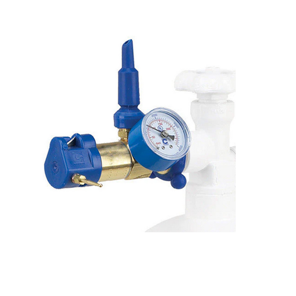 (image for) Flex Tilt Valve Classic Inflator With Gauge