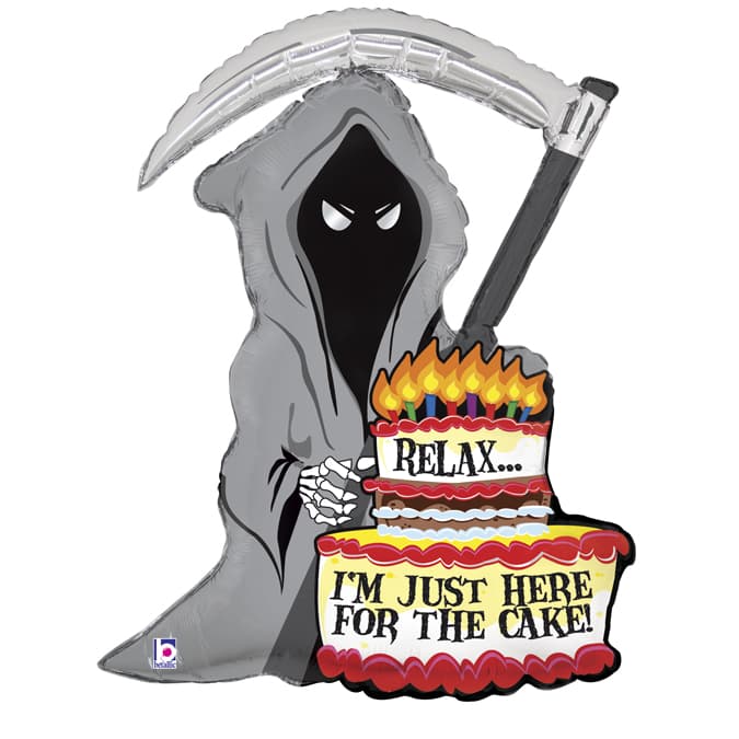 35" Grim Reaper Foil Balloons
