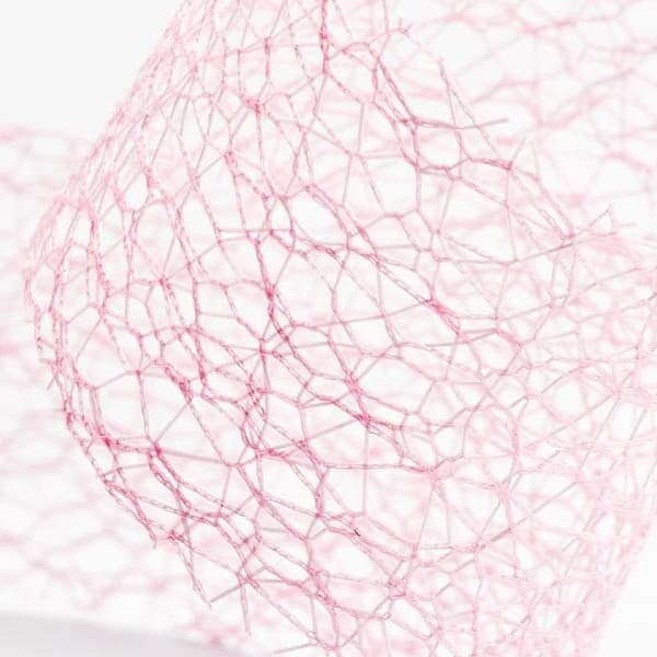(image for) Light Pink Deco Web Ribbon