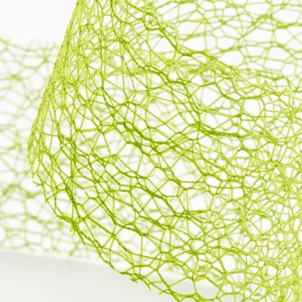 (image for) Lime Green Deco Web Ribbon