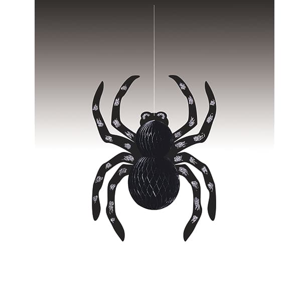 (image for) Glitter Spider Hanging Decorations