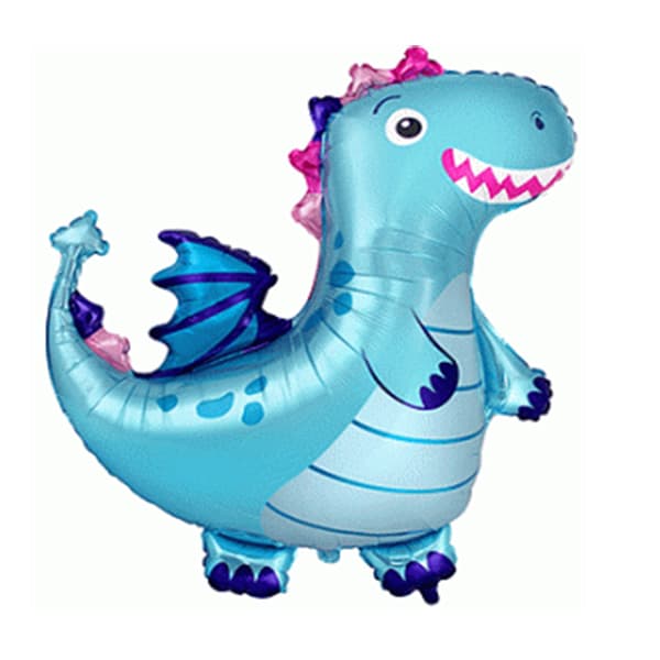 XL Blue Dragon Supershape Balloons