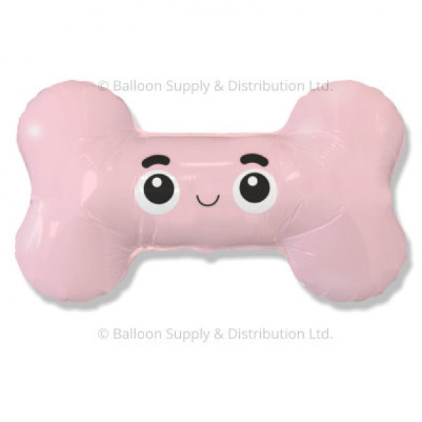 (image for) 30" Pink Bone Supershape Balloons