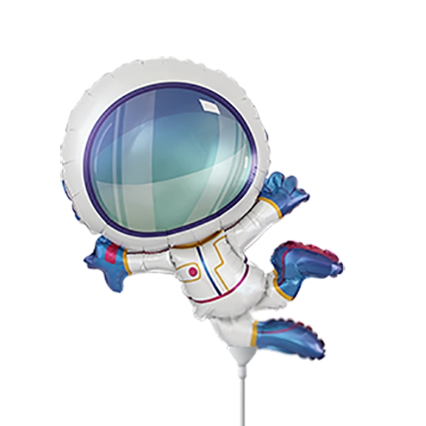(image for) 14" Astronaut Air Fill Foil Balloon
